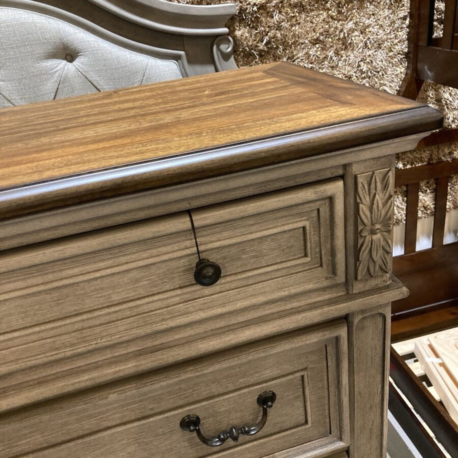 Ashley Lodenbay Two Tone 5-Drawer Dresser - image-3