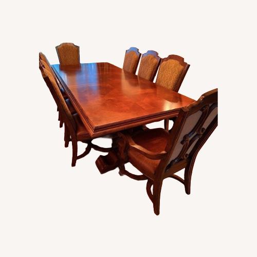 Used Stanley Furniture Natural Wood Dining Set for sale on AptDeco