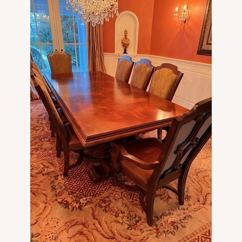 Used Stanley Furniture Natural Wood Dining Set for sale on AptDeco