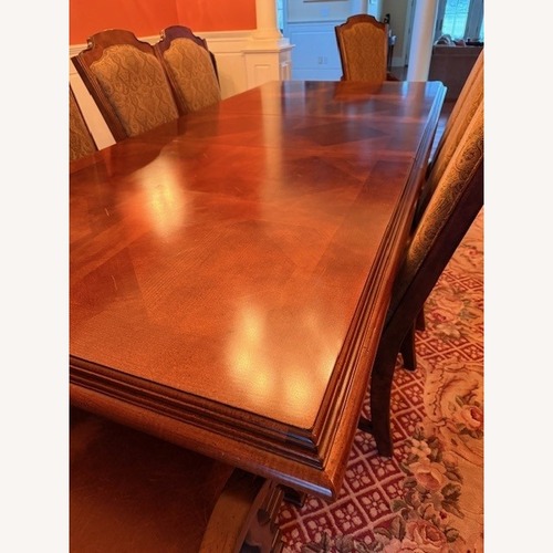 Used Stanley Furniture Natural Wood Dining Set for sale on AptDeco