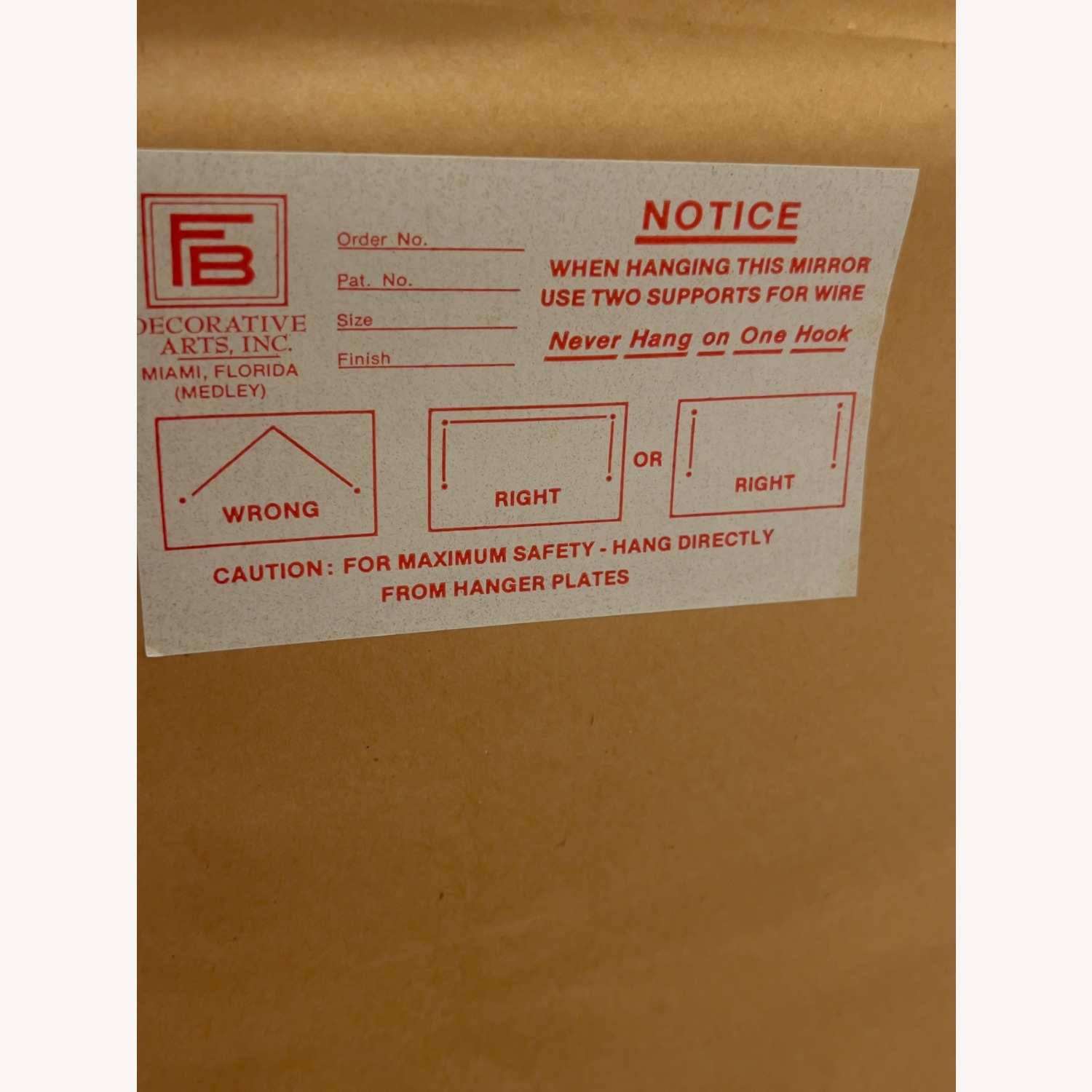 Vintage/Antique Finds Gilded Wall Mirror - image-1