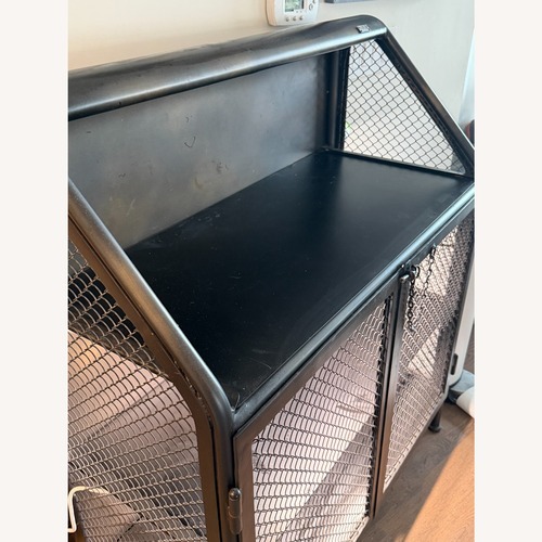 Used Restoration Hardware Vintage French Factory Bar Cart for sale on AptDeco