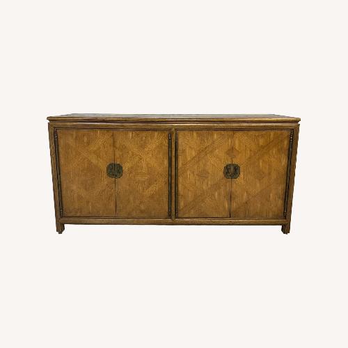 Used Diamond Parquet Hollywood Regency Credenza for sale on AptDeco