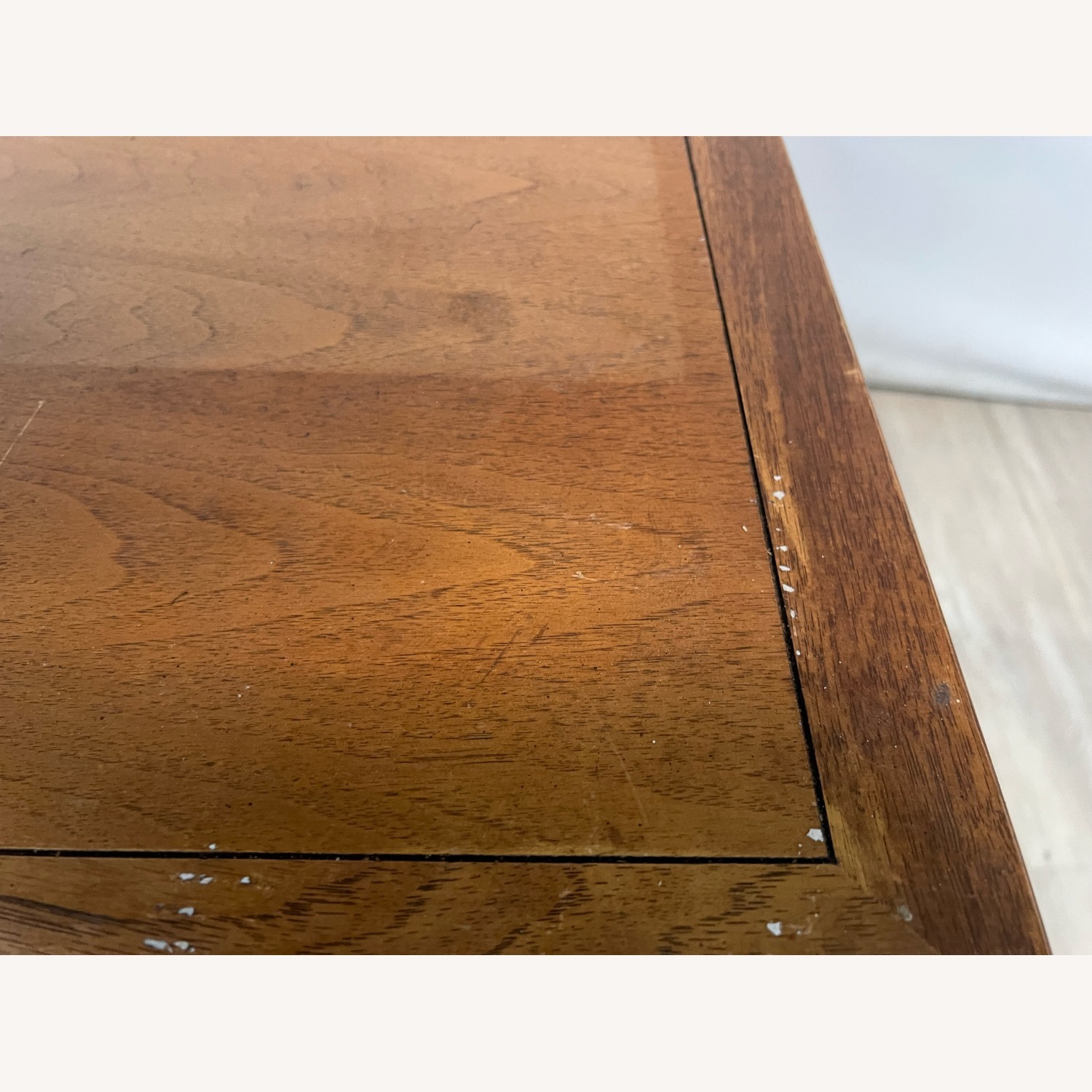 Diamond Parquet Hollywood Regency Credenza - image-8