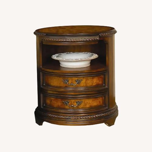 Used Aspen Home Dark Brown Nightstand for sale on AptDeco