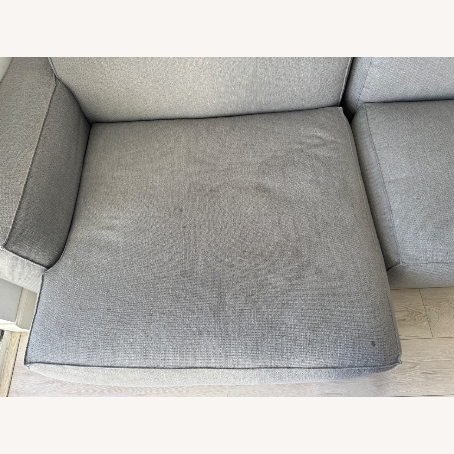 Article Solae Light Gray Fabric 2 Piece Sectional - image-2