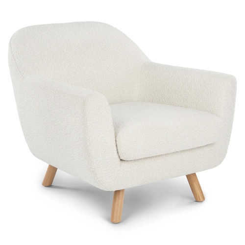 Used Article Gabriola Natural Boucle Armchair for sale on AptDeco