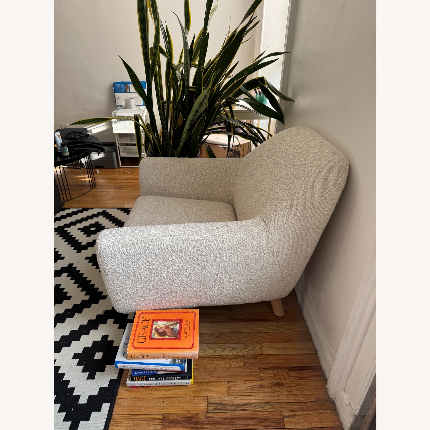 Article Gabriola Natural Boucle Armchair - image-2