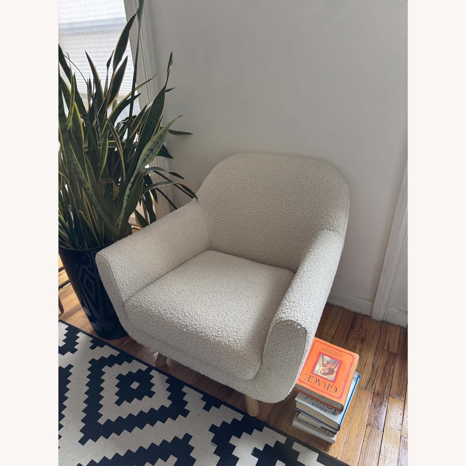 Article Gabriola Natural Boucle Armchair - image-1