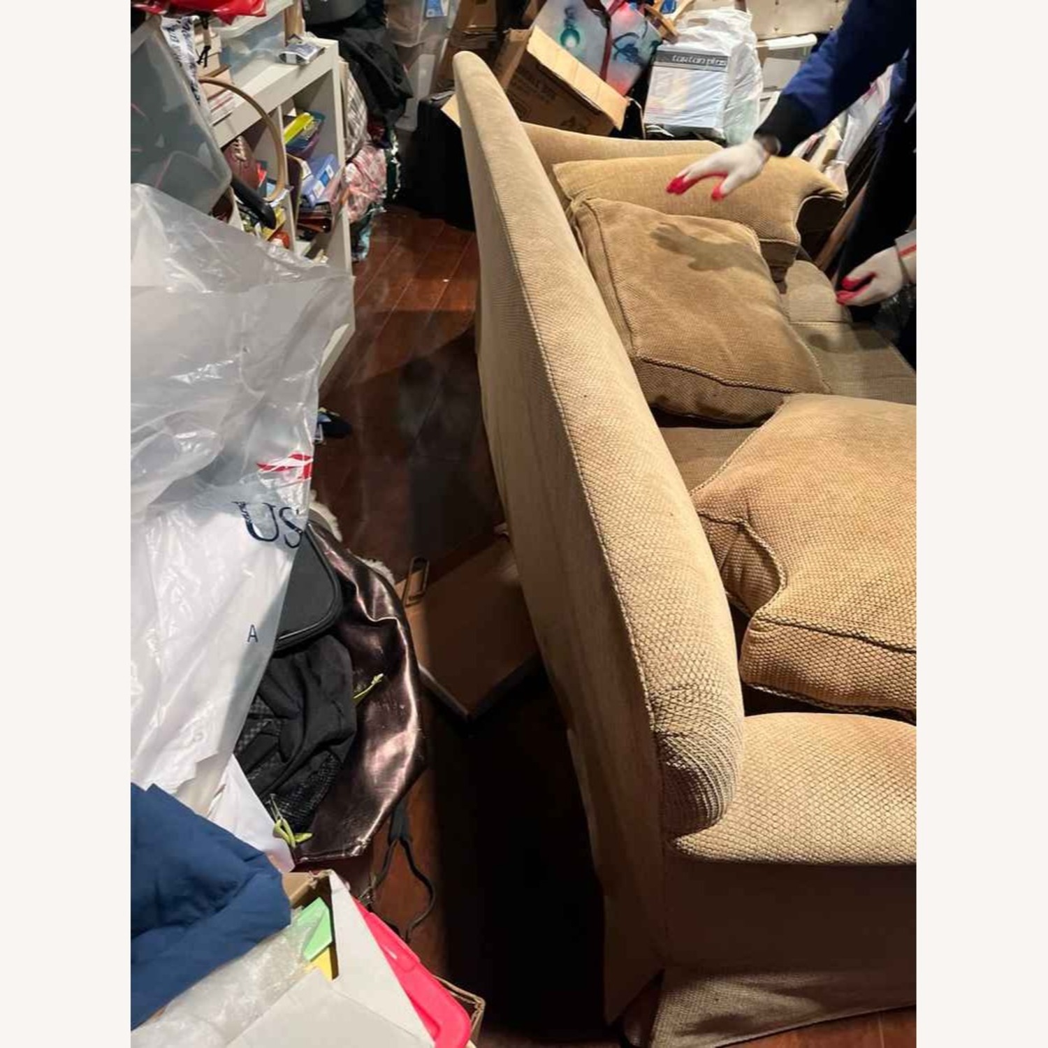 Chenille Custom Sofa - image-5