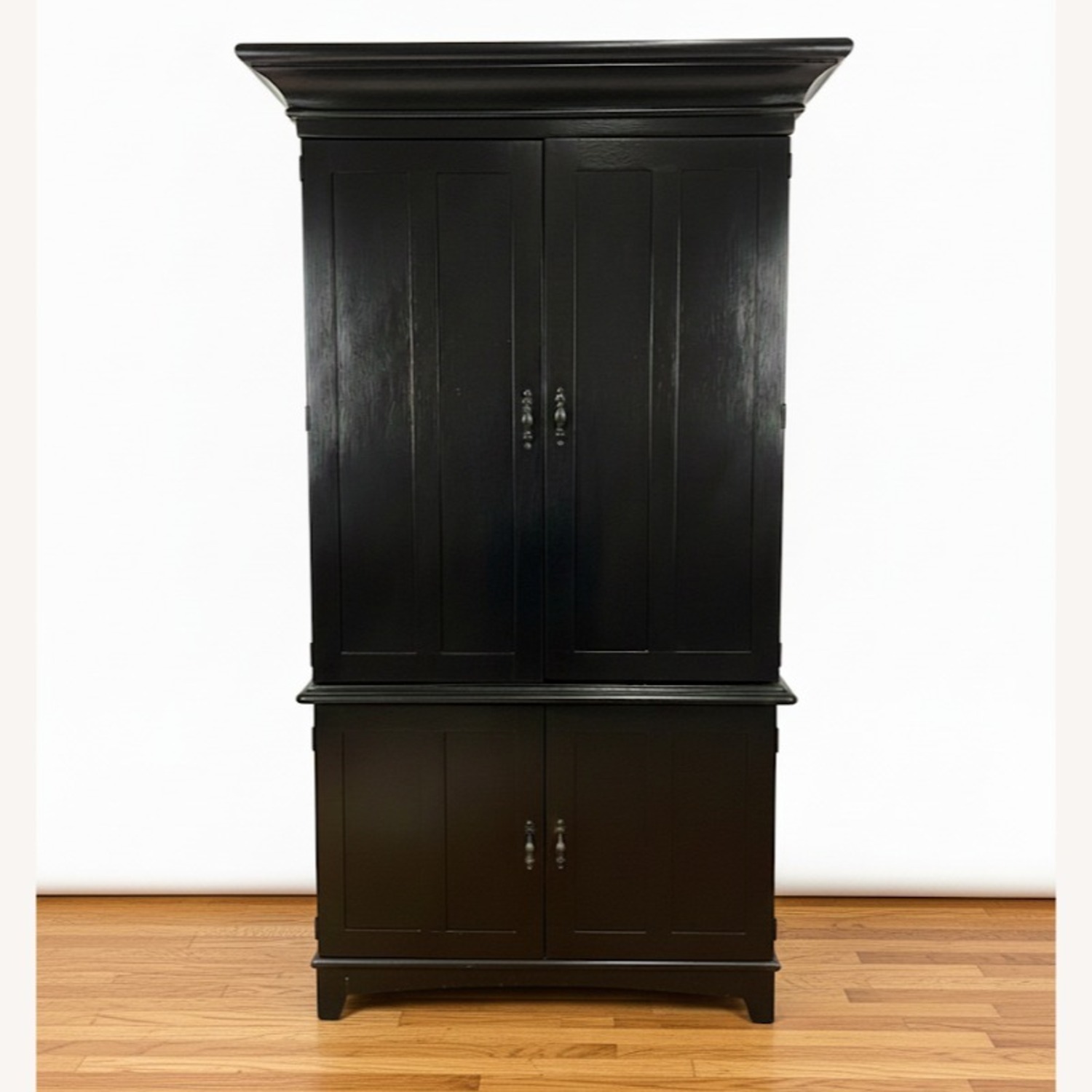Sauder Computer Armoire with Pullout Desk - image-0