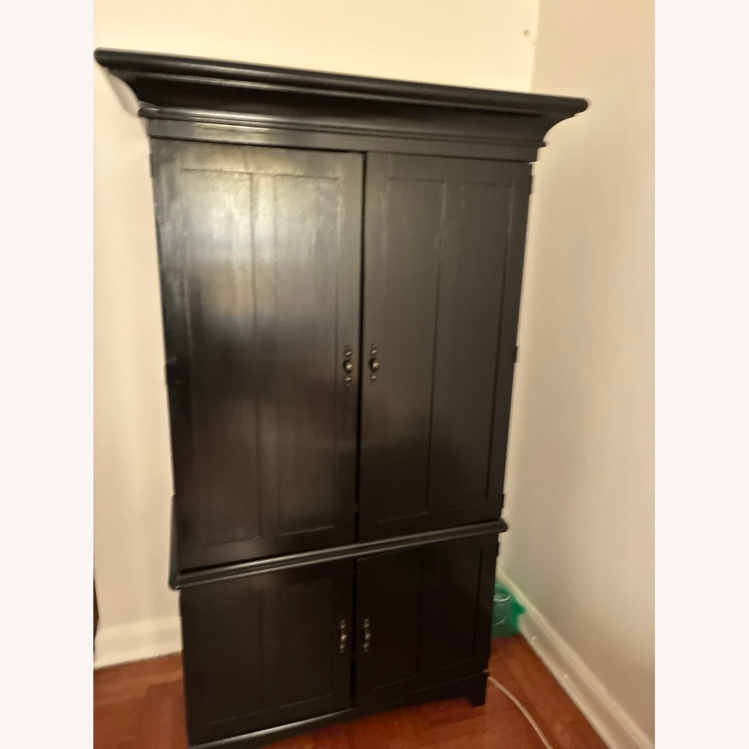 Sauder Computer Armoire with Pullout Desk - image-7