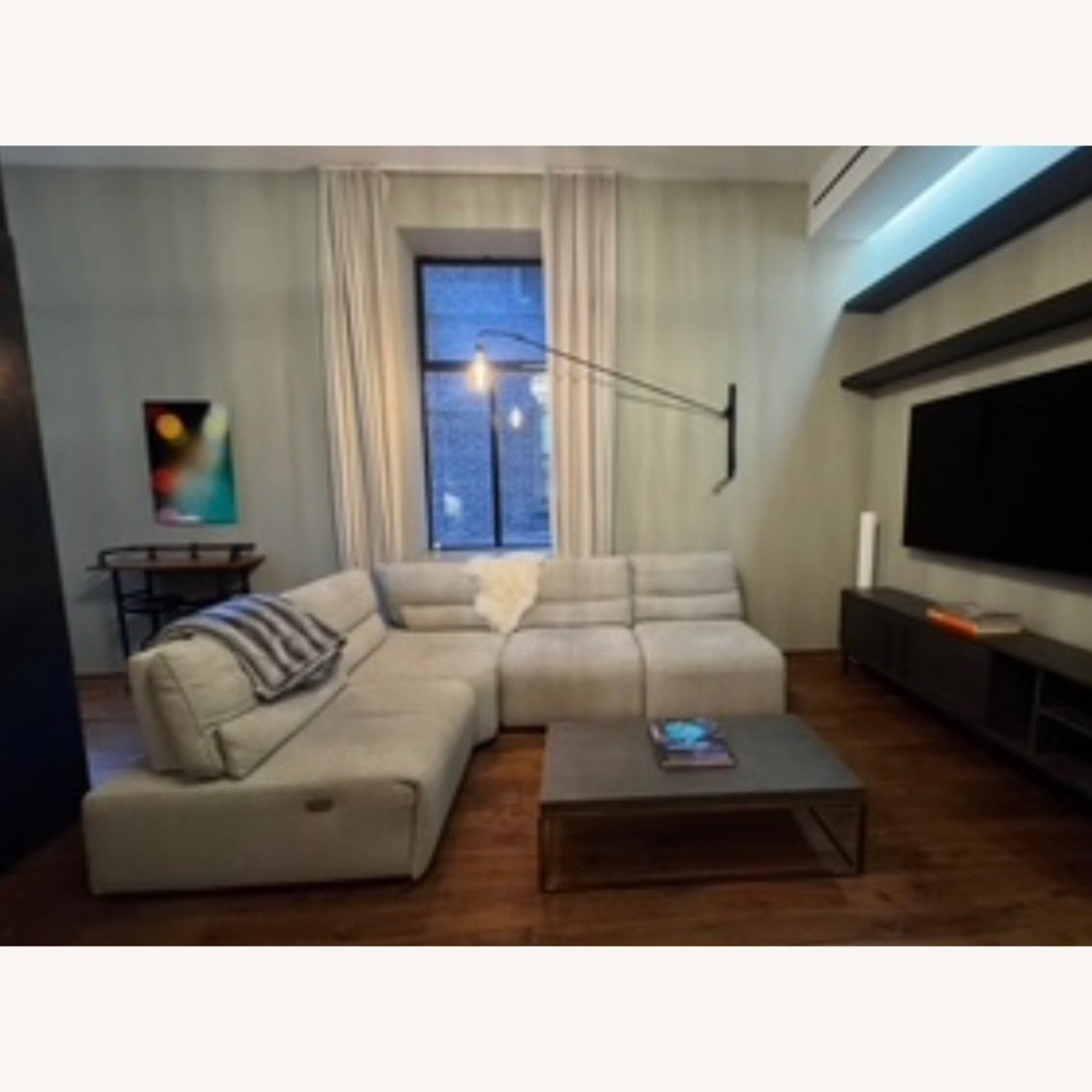 Arhaus Natural Fabric 3+ Piece Sectional - image-1