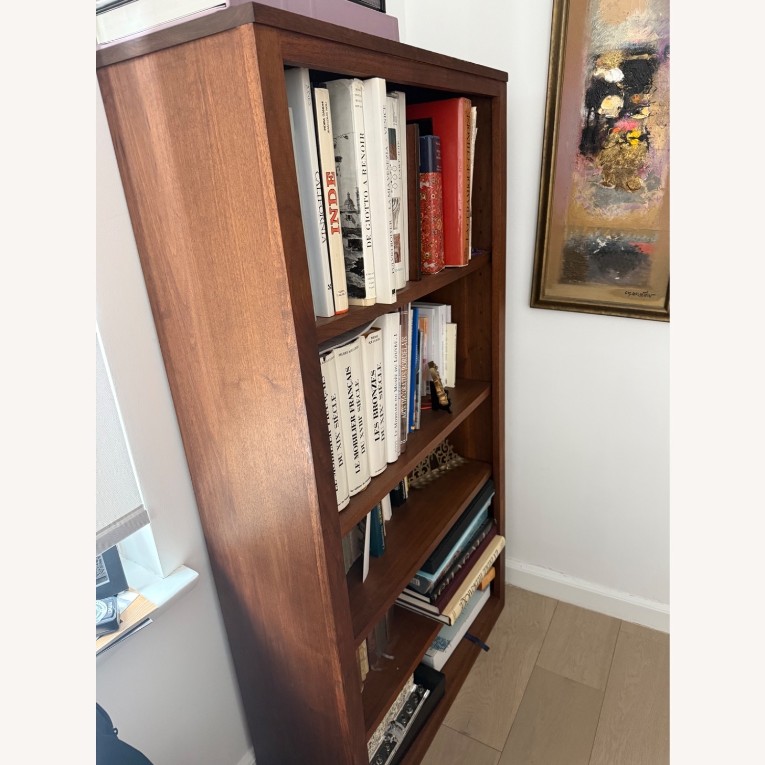Room & Board Walnut Bookcases x2 - image-2