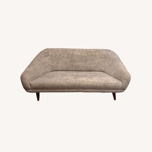 Used Weiman Brand Light Gray Fabric 2 Seater Sofa for sale on AptDeco