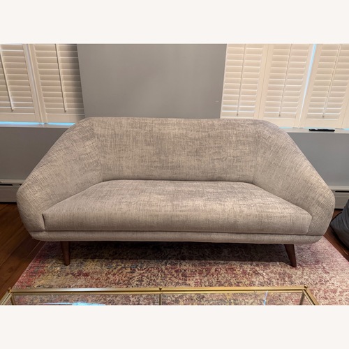 Used Weiman Brand Light Gray Fabric 2 Seater Sofa for sale on AptDeco