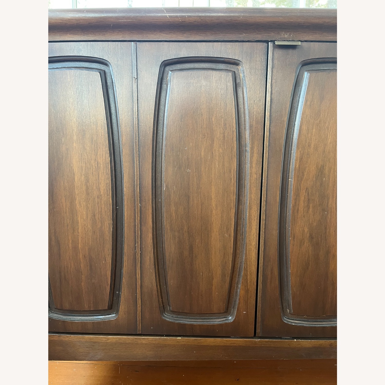 Broyhill Walnut Wood Credenza Sideboard - image-3