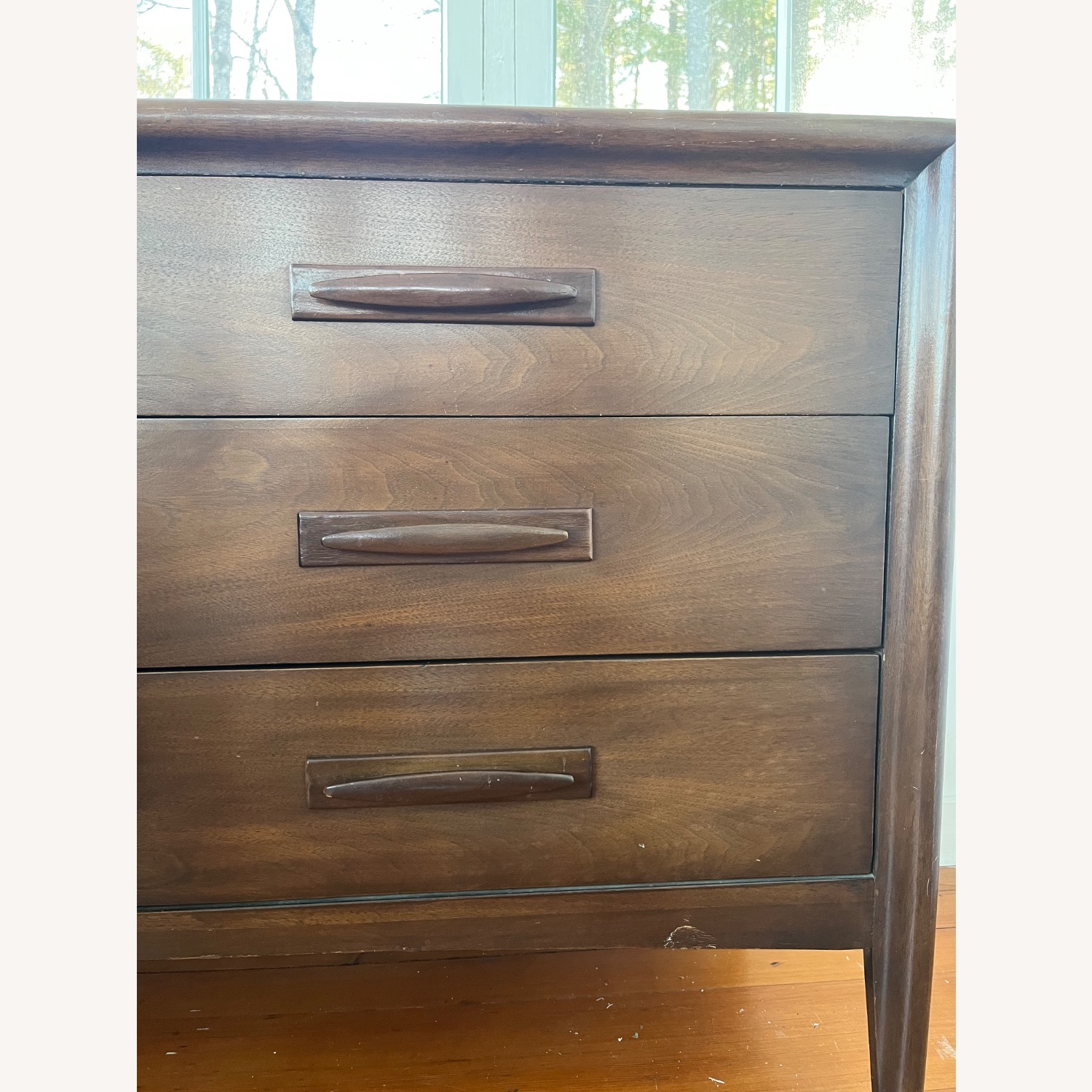 Broyhill Walnut Wood Credenza Sideboard - image-4