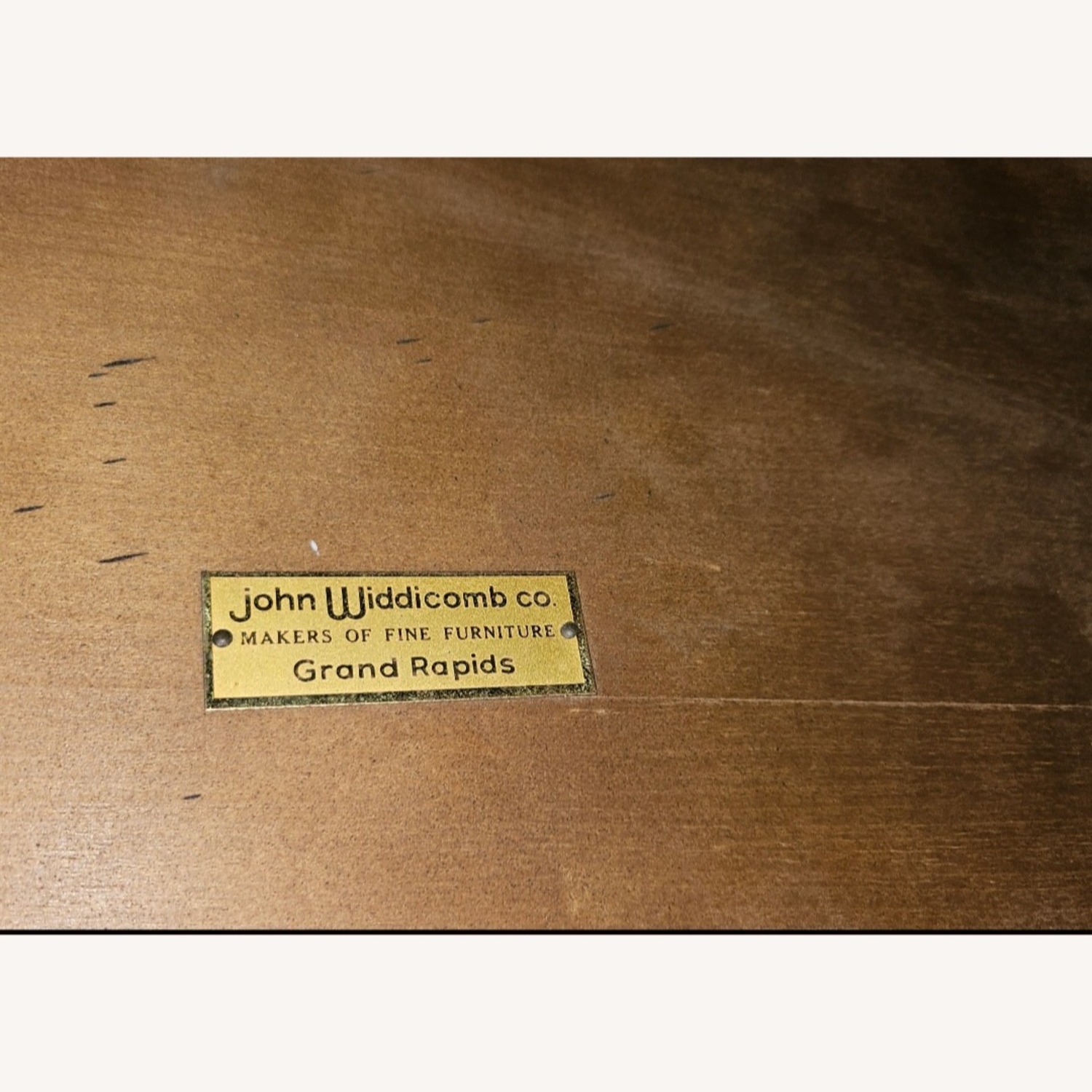 John Widdicomb Wood Trestle Dining Table - image-12