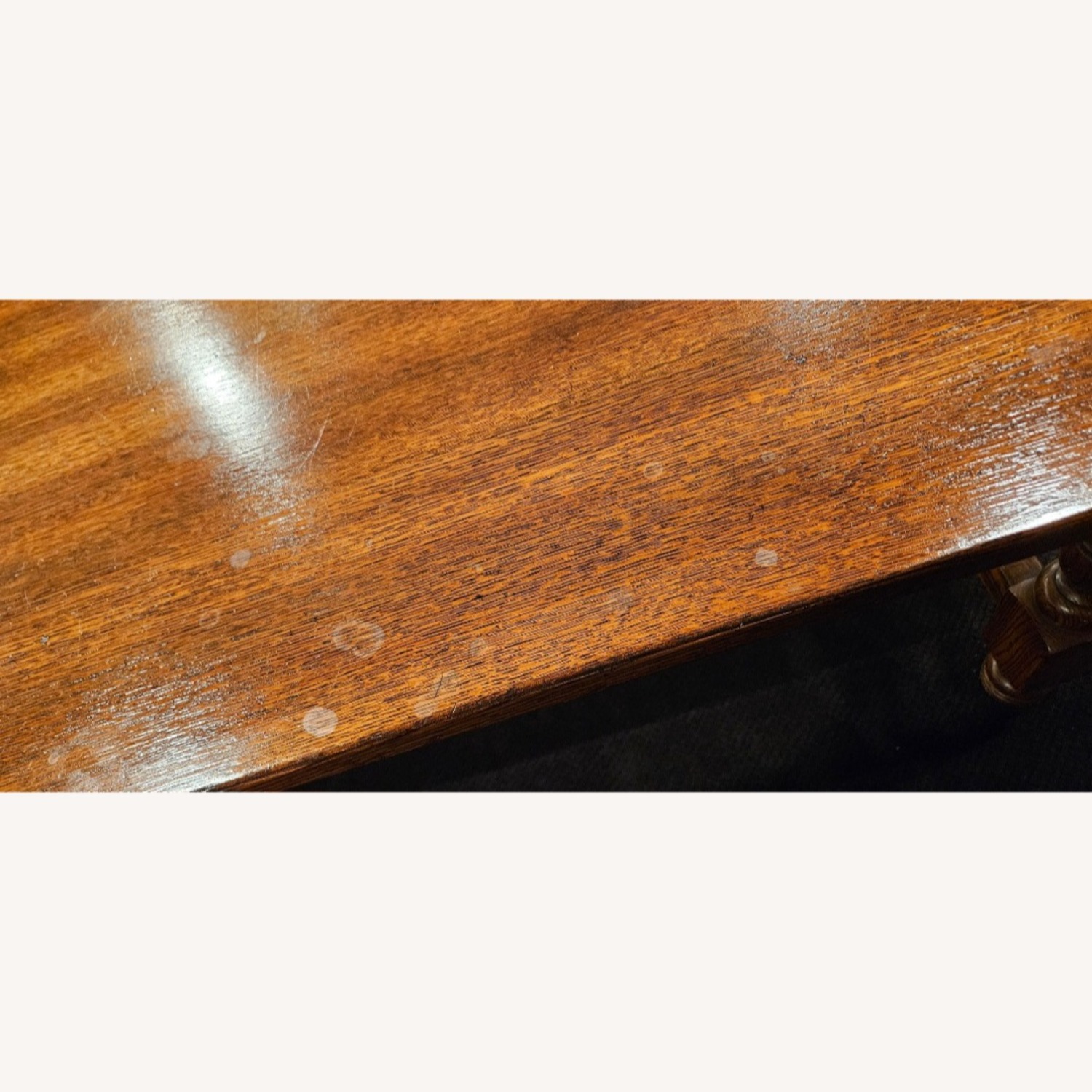 John Widdicomb Wood Trestle Dining Table - image-8