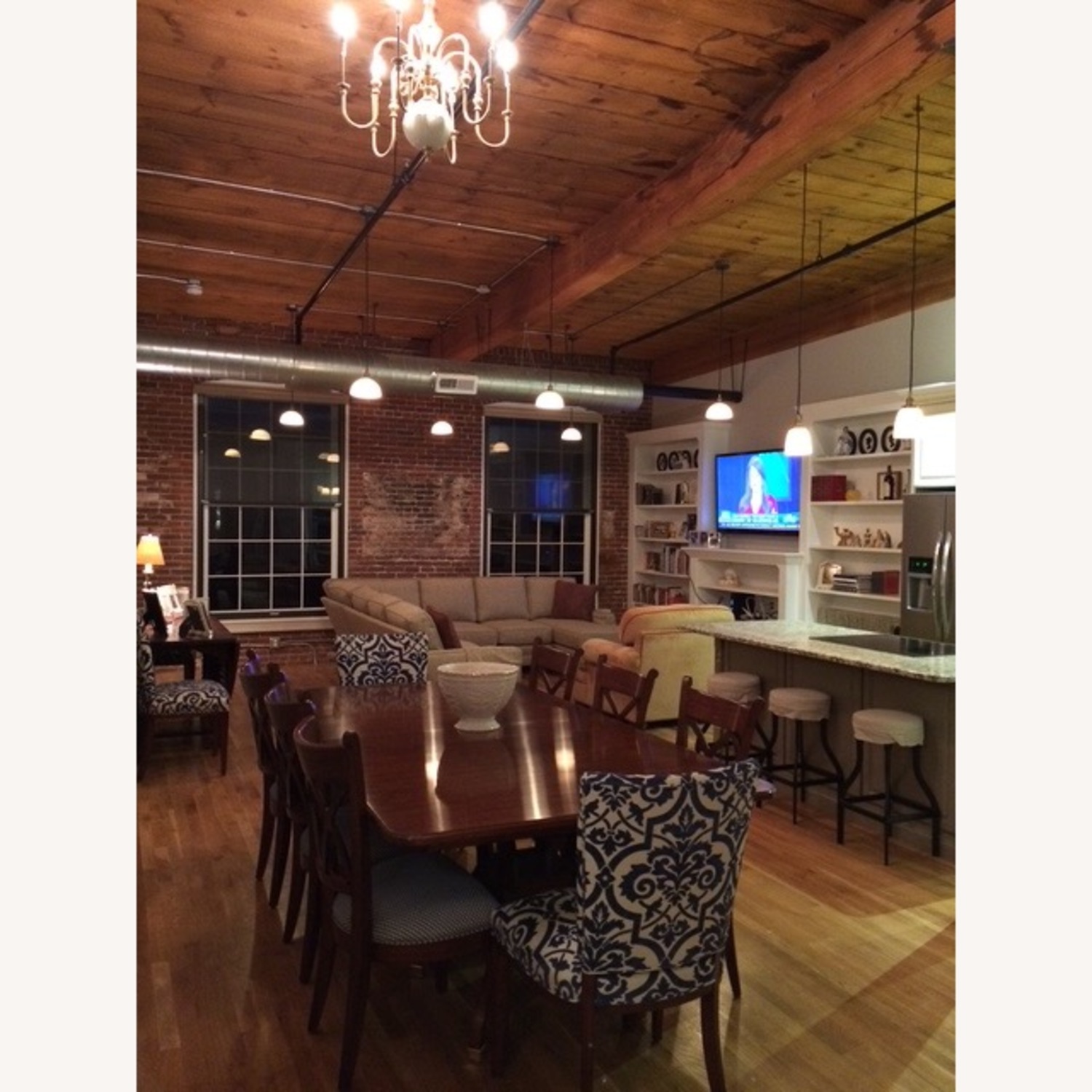 Harden Furniture Dark Brown Wood Dining Sets - image-4