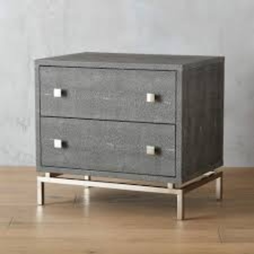 Used CB2 Snakeskin Look Nightstand  for sale on AptDeco