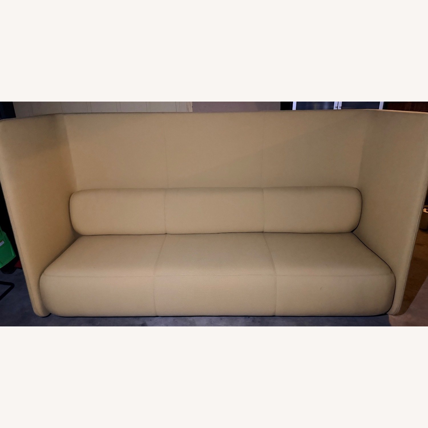 Bernhardt Design Code Yellow Fabric 3+ Seater Sofa - image-3