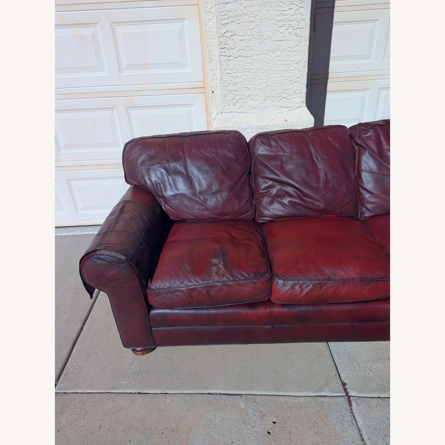 Vintage/Antique Red 3+ Piece Sectional - image-5
