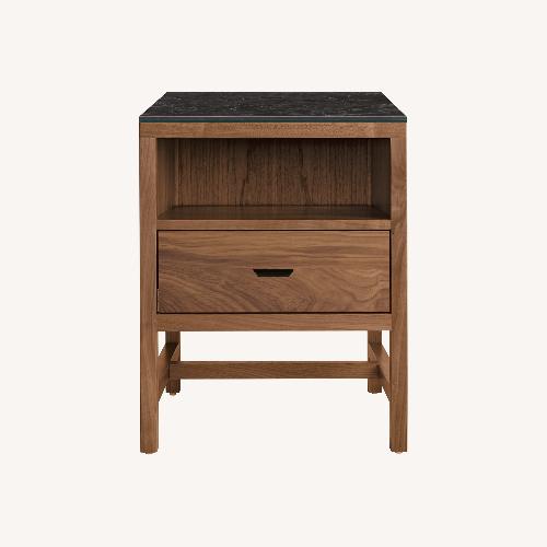 Used Room & Board Berkeley Dark Brown Wood Nightstands for sale on AptDeco