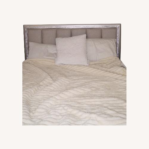 Used Light Gray Full Bed for sale on AptDeco