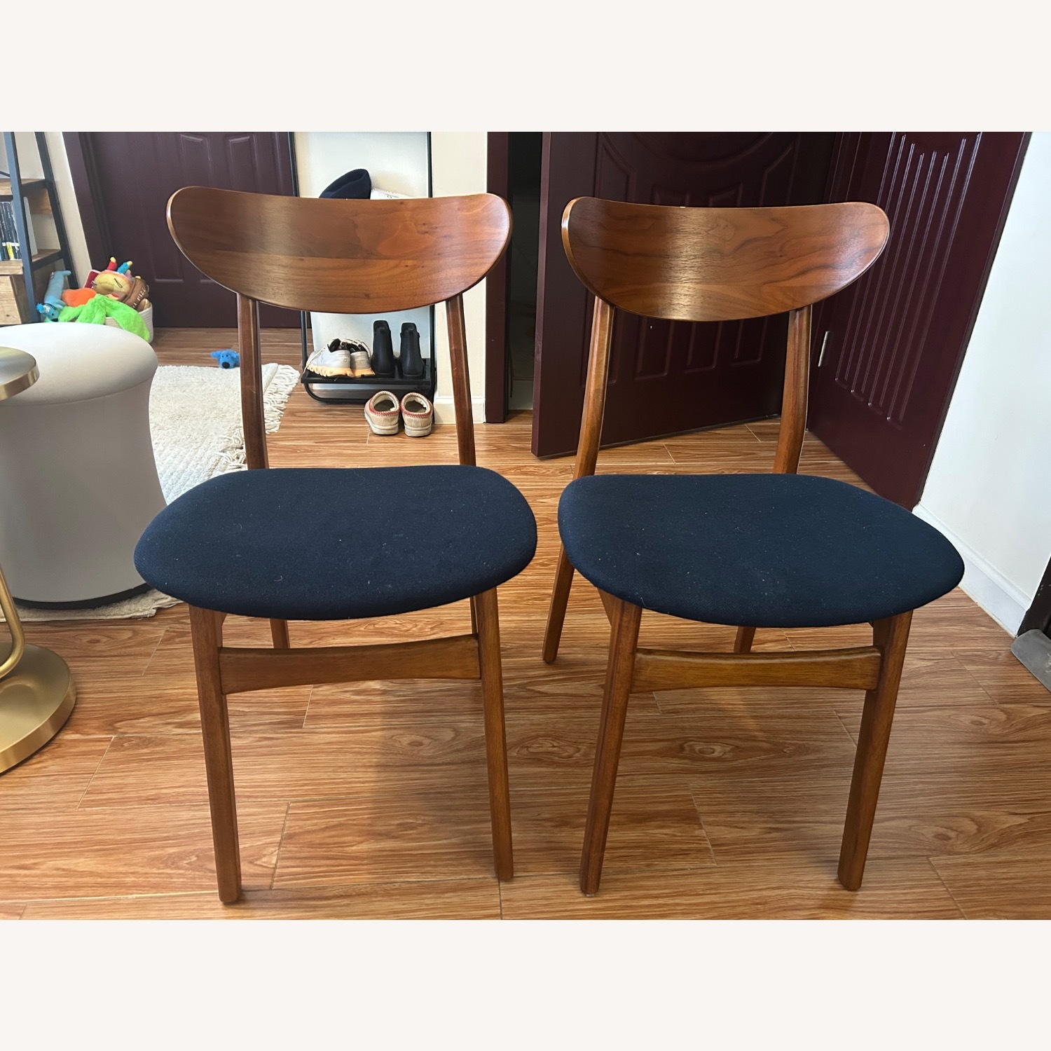 West Elm Wood Dining Set - image-5