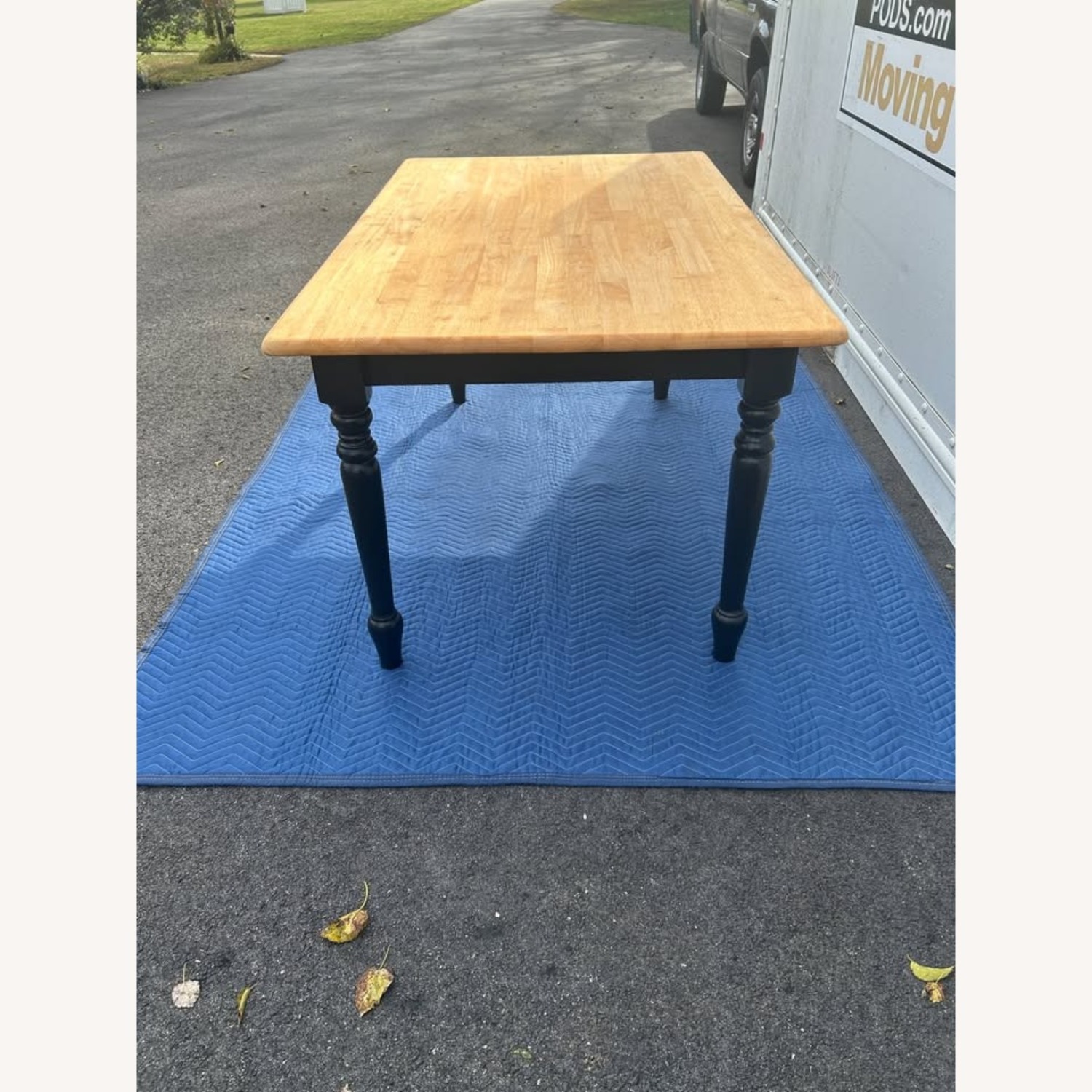 Natural Wood Dining Table - image-3