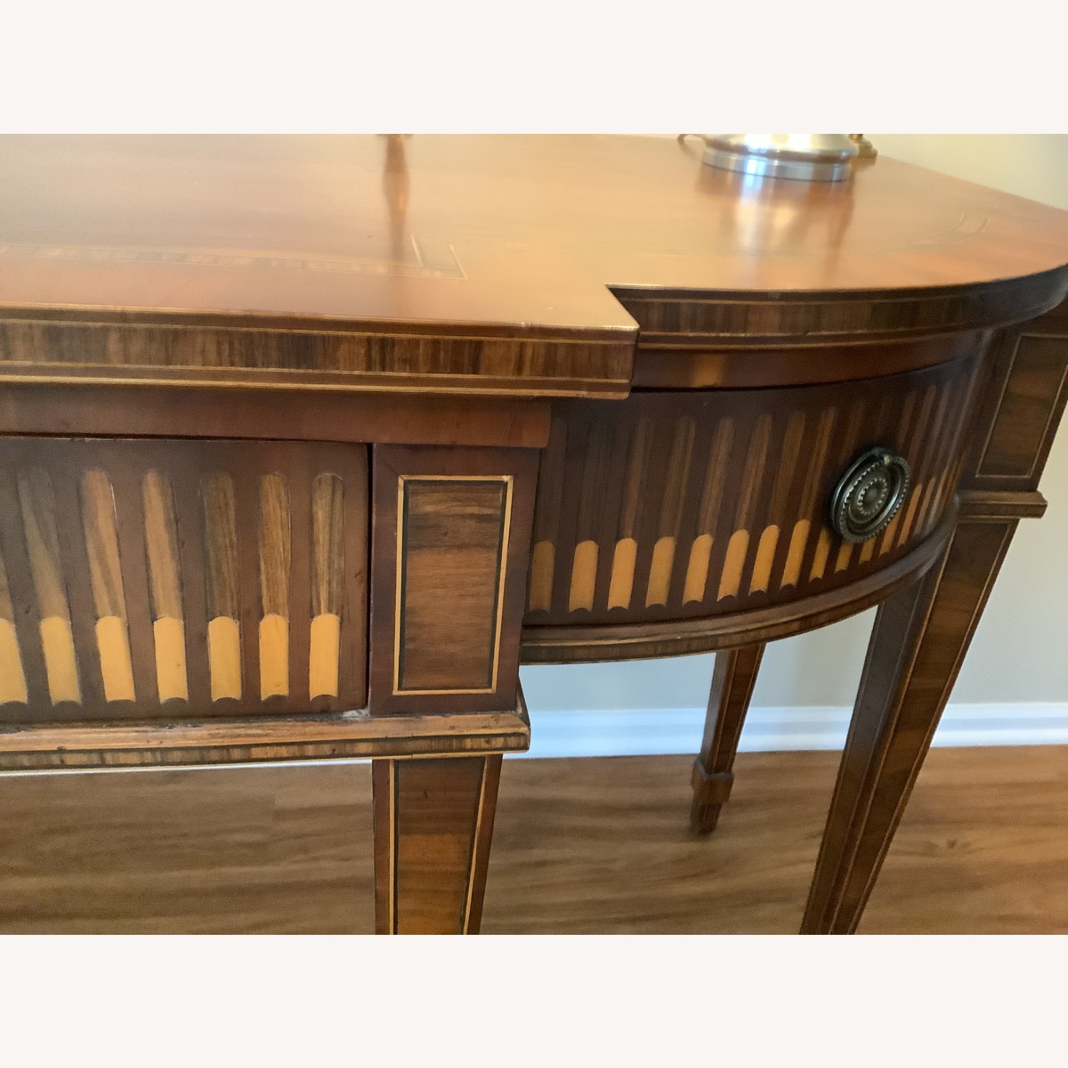 Vintage/Antique Dark Brown Wood Sideboard - image-5