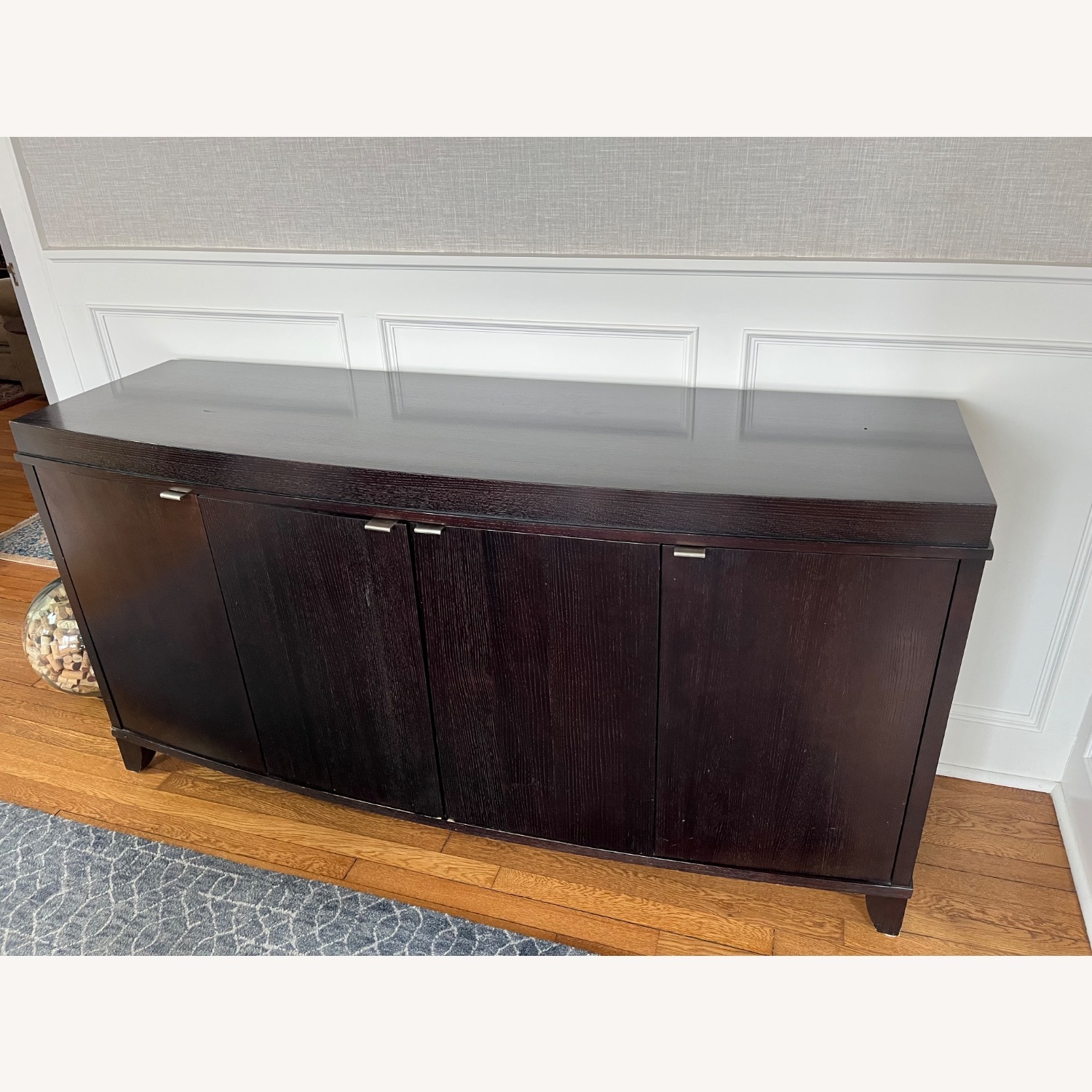 Crate & Barrel Portland Black Wood Sideboard - image-7