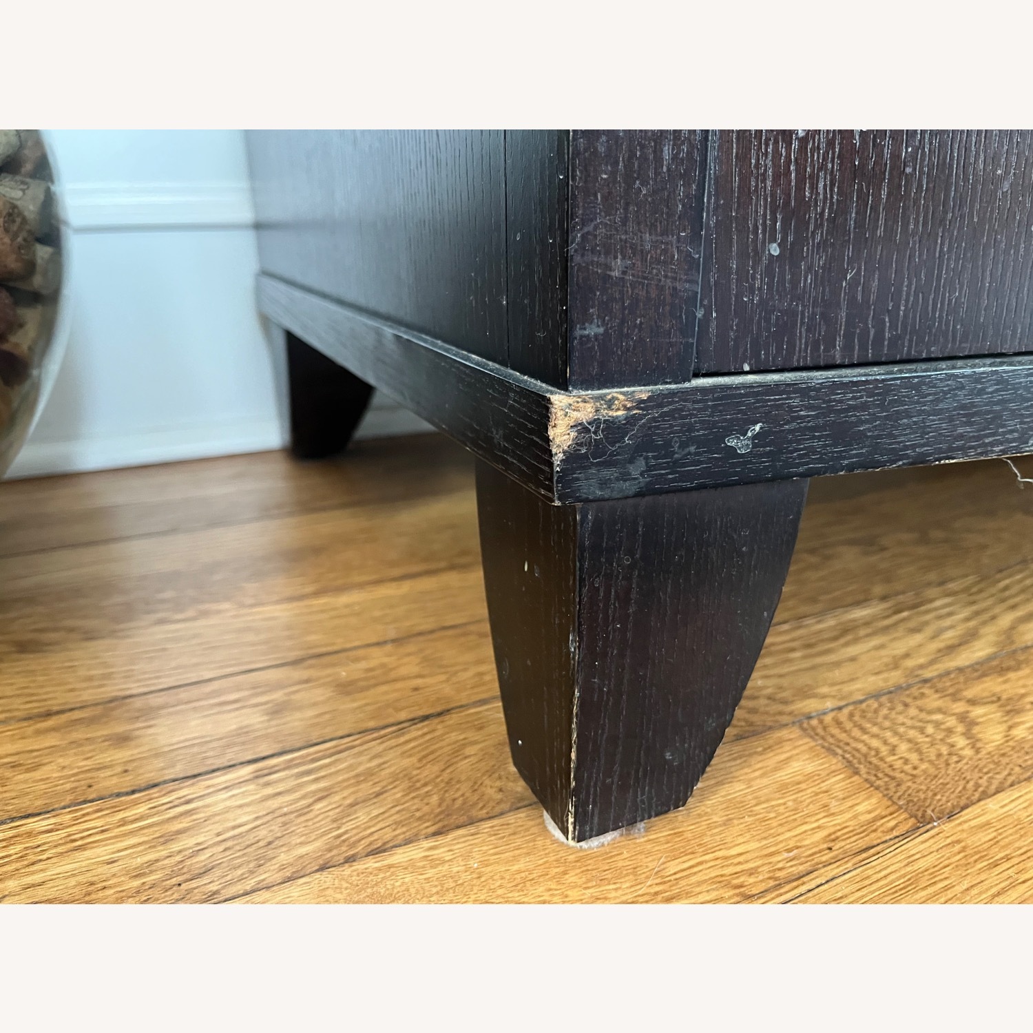 Crate & Barrel Portland Black Wood Sideboard - image-2