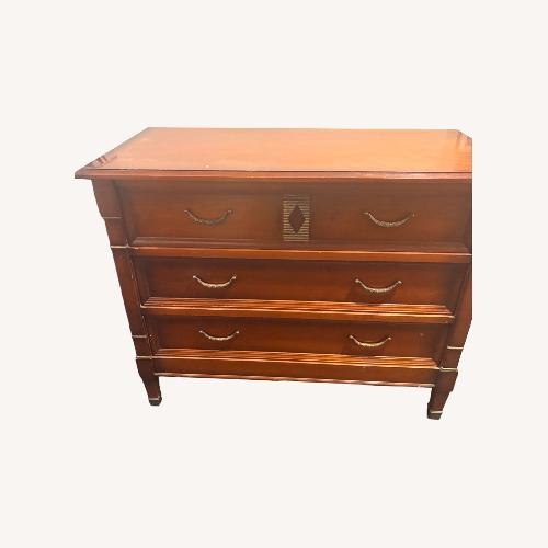 Used ABC Carpet and Home Dark Brown Wood Dresser for sale on AptDeco