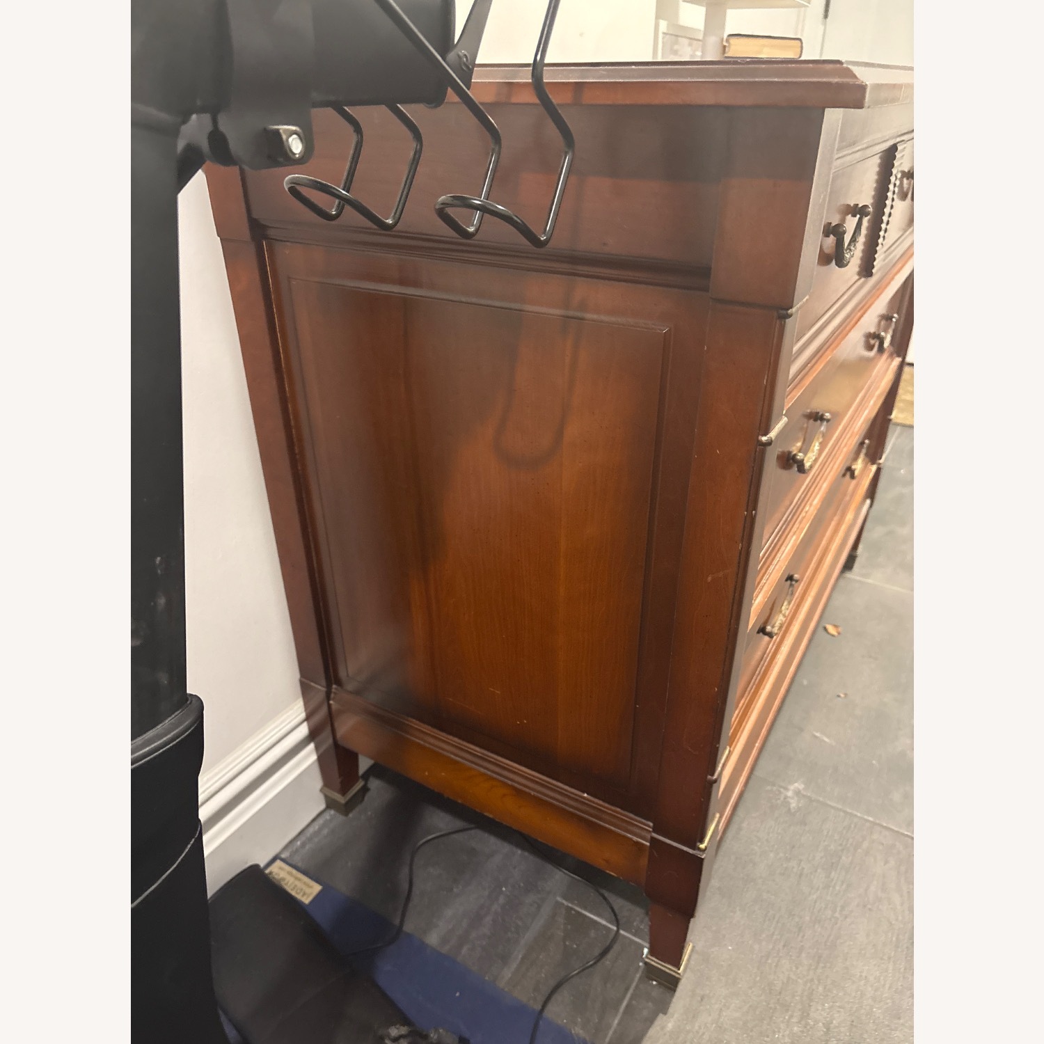 ABC Carpet and Home Dark Brown Wood Dresser - image-4