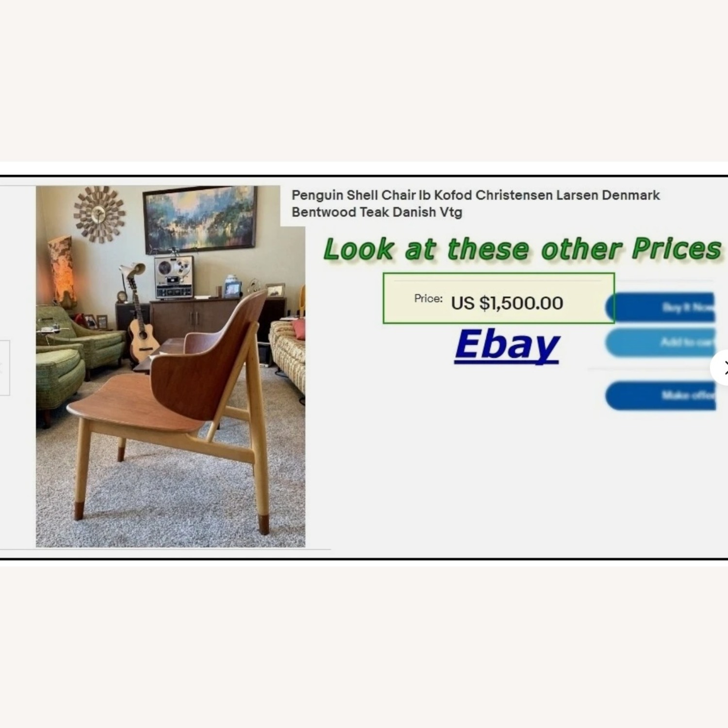 Ib Kofod-Larsen, Penguin Chair '53 - image-10