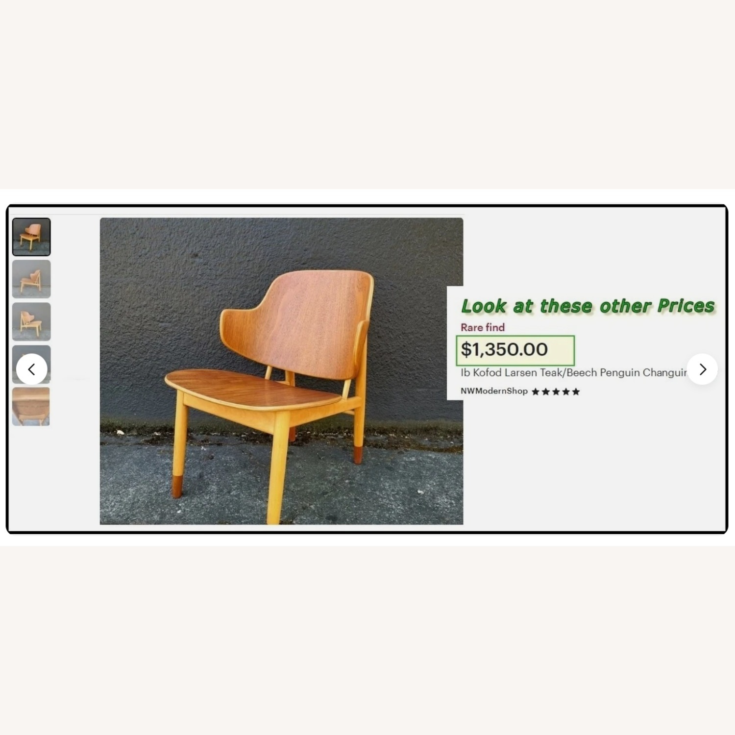 Ib Kofod-Larsen, Penguin Chair '53 - image-9