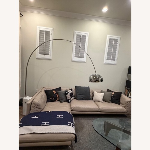 Used Design Within Reach Light Gray 2 Piece Sectional for sale on AptDeco
