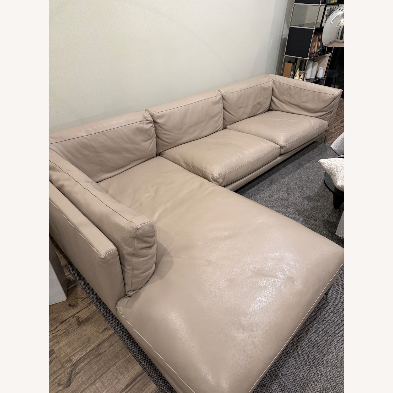 Design Within Reach Light Gray 2 Piece Sectional - image-2