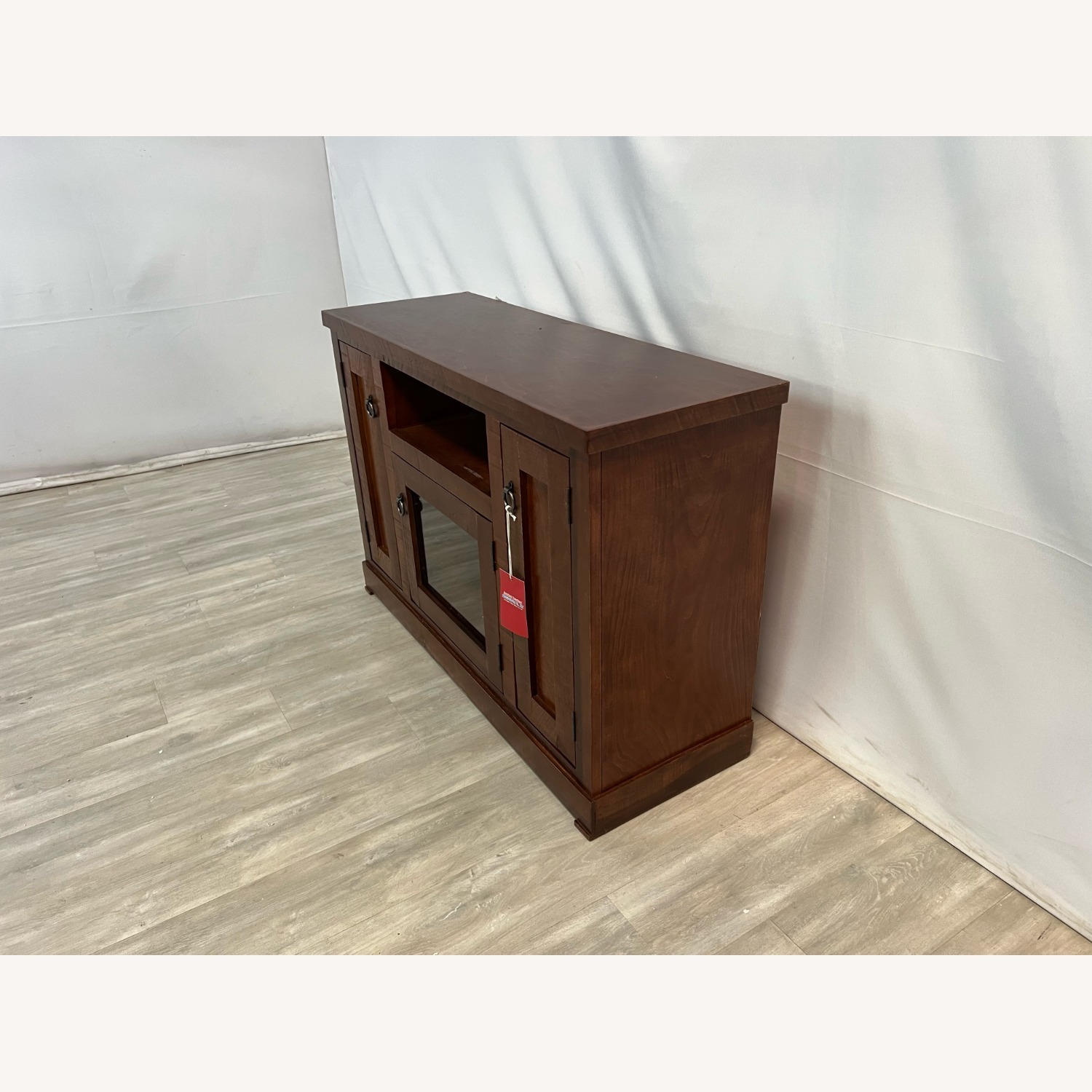 TV Stand with 2 Doors European Aquamarine - image-2