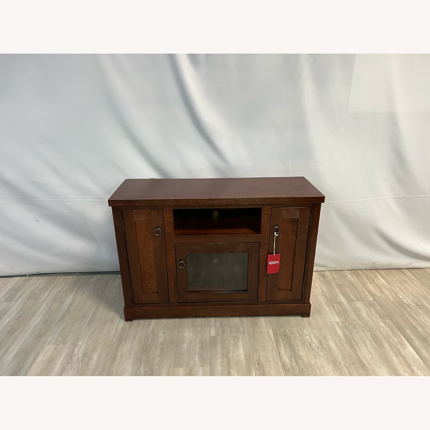 TV Stand with 2 Doors European Aquamarine - image-1