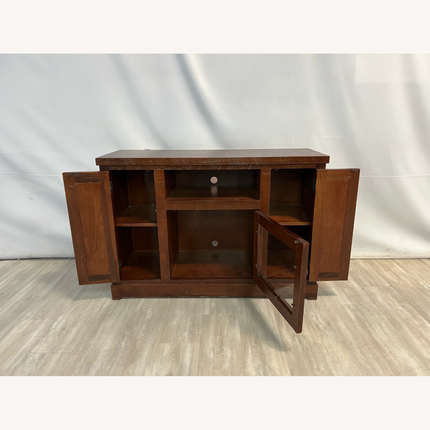 TV Stand with 2 Doors European Aquamarine - image-5