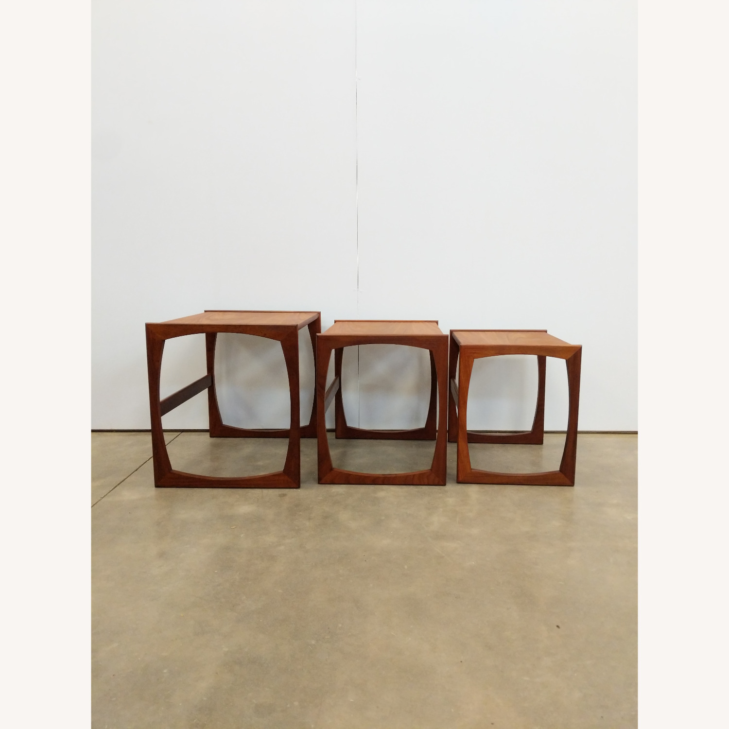 Vintage Mid Century Modern G Plan Nesting Tables - image-1