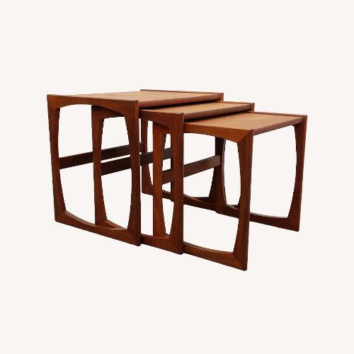 Used Vintage Mid Century Modern G Plan Nesting Tables for sale on AptDeco