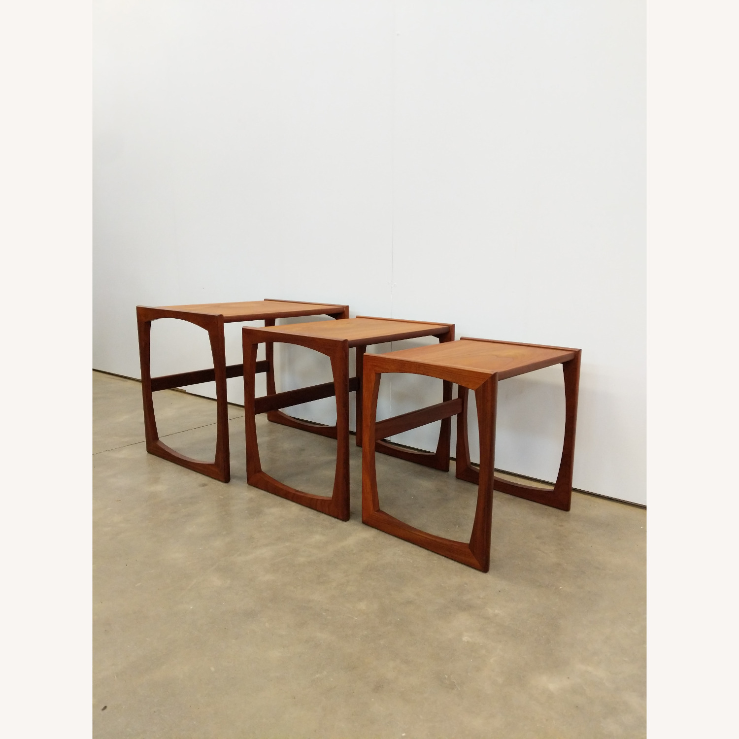 Vintage Mid Century Modern G Plan Nesting Tables - image-2