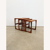 Vintage Mid Century Modern G Plan Nesting Tables
