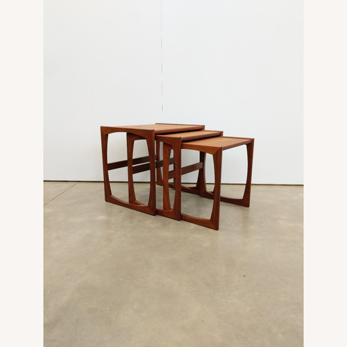 Used Vintage Mid Century Modern G Plan Nesting Tables for sale on AptDeco