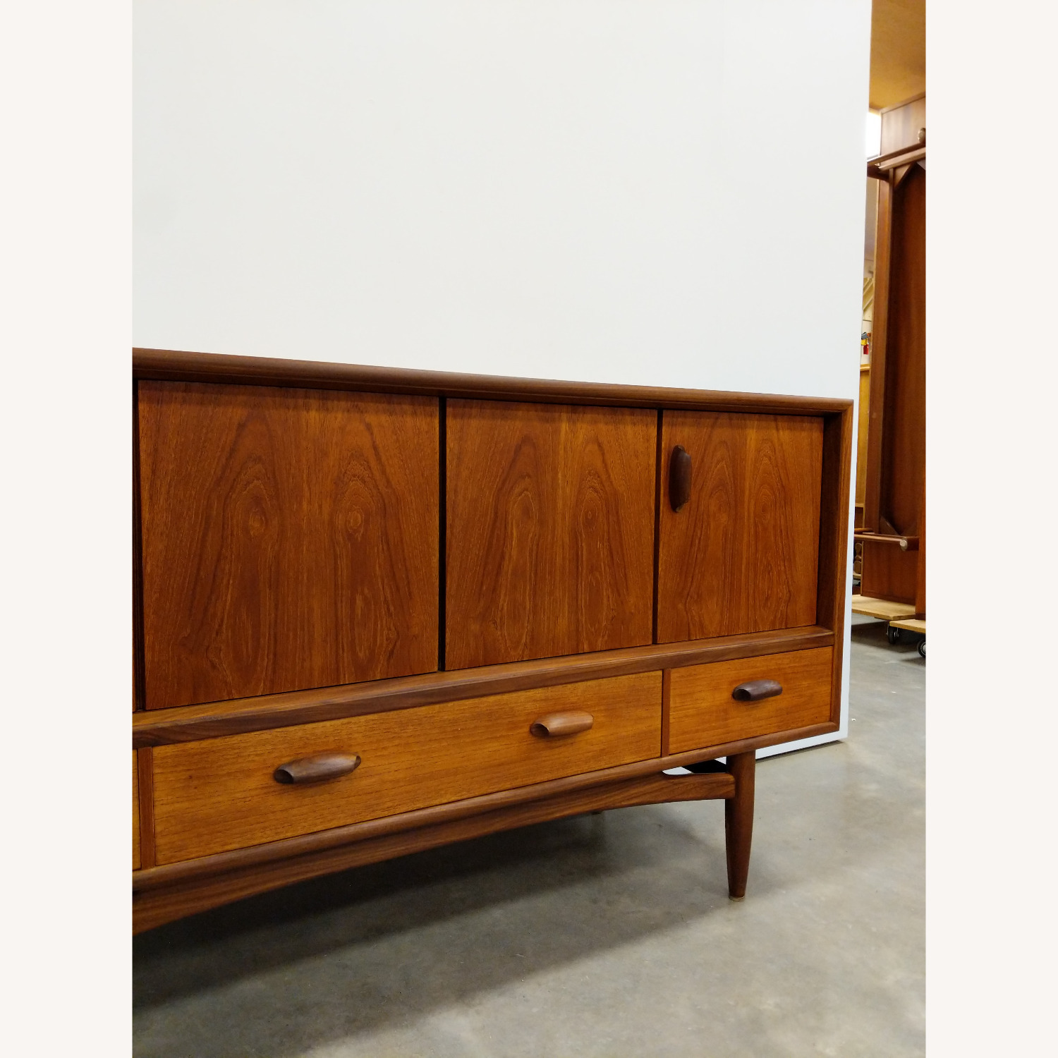 Vintage Mid Century Modern Teak Credenza by G Plan - image-6